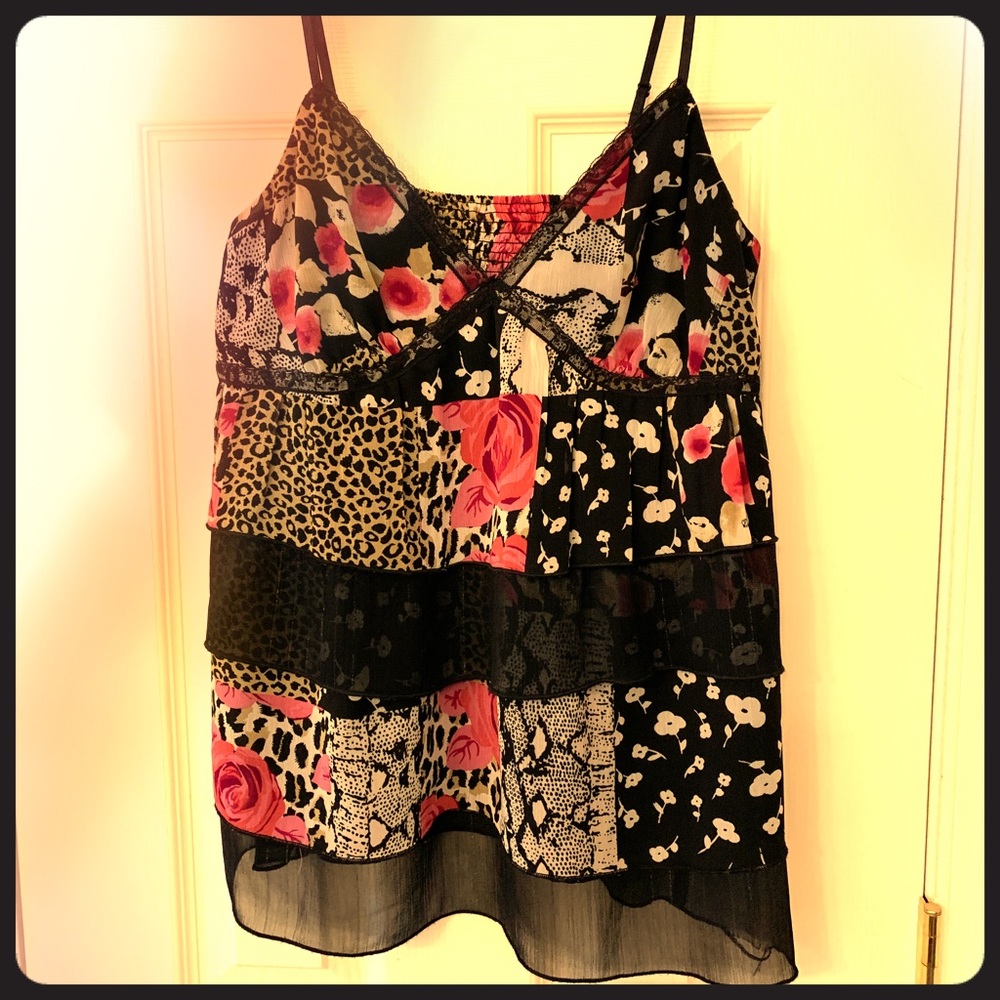 Express Layered Ruffle Cami